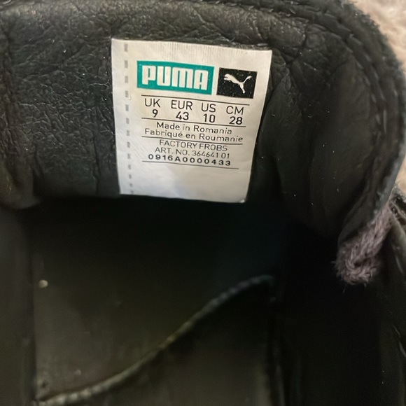 Fenty by Rihanna Puma platform creepers in Black 10 w 9 m - Picture 7 of 7